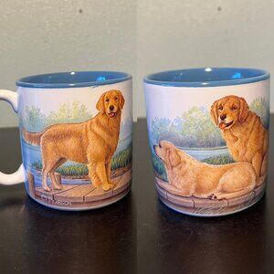 POTPOURRI DESIGNS Golden Retriever Mug w/ Artwork by C.E. Pearson ~ Dog Lover